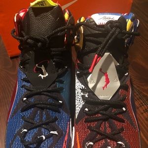 Lebron 12 “What The!” Edition Tennis Shoe